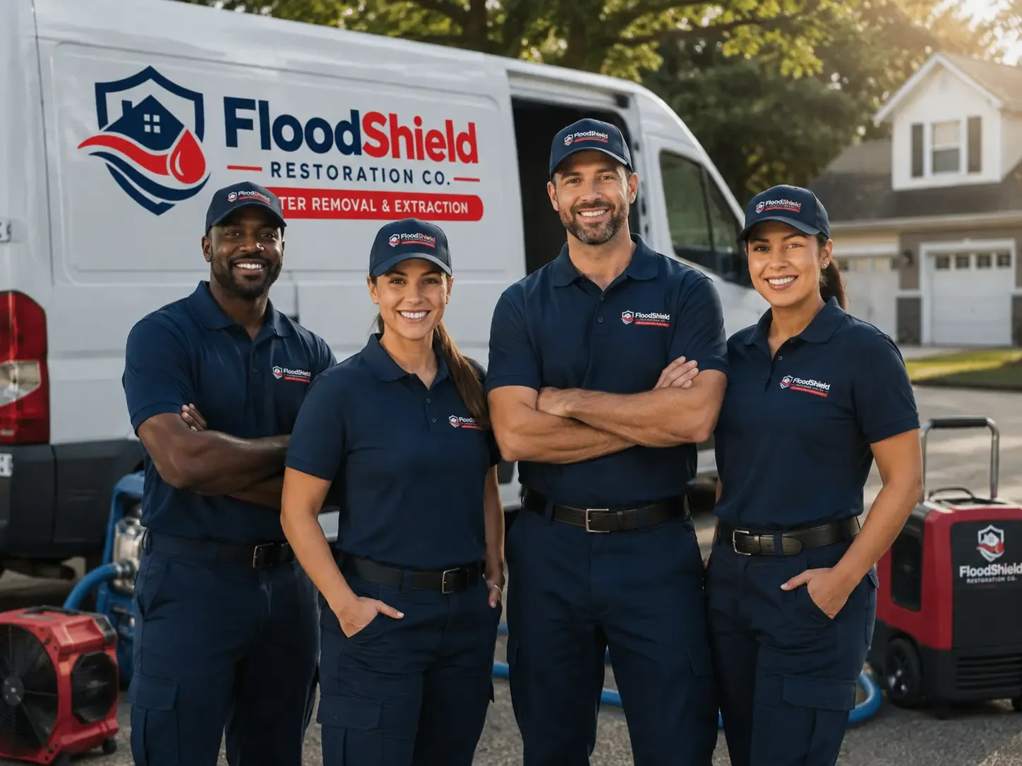 Flood Damage Restoration company in Huntersville, NC
